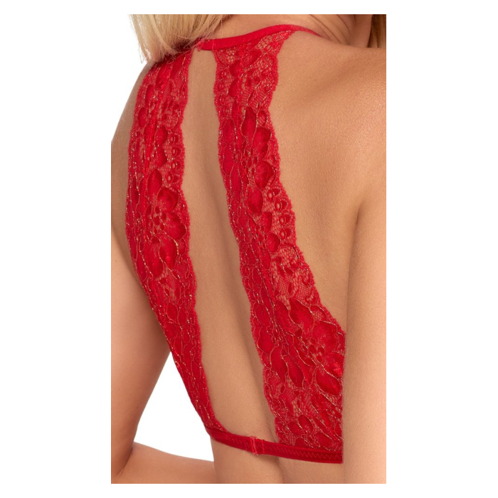 KISSABLE HOT LINGERIE 2214547-CONJUNTO ROJO DE LAZOS