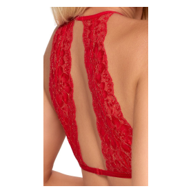 KISSABLE HOT LINGERIE 2214547-CONJUNTO ROJO DE LAZOS