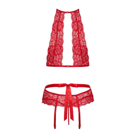 KISSABLE HOT LINGERIE 2214547-CONJUNTO ROJO DE LAZOS