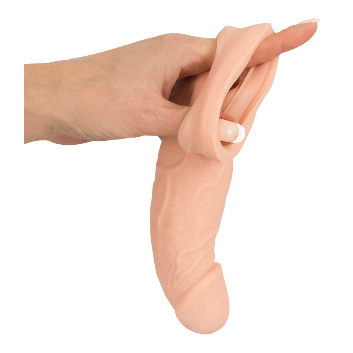 NATUR SKIN PENIS SLEEVE WITH EXTENSION