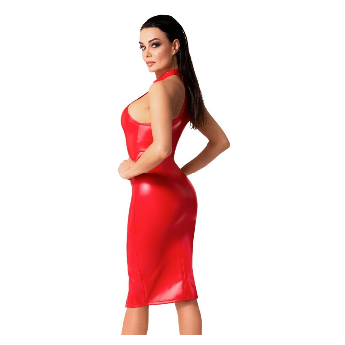 NOIR HANDMADE 2719070-VESTIDO ROJO T.S