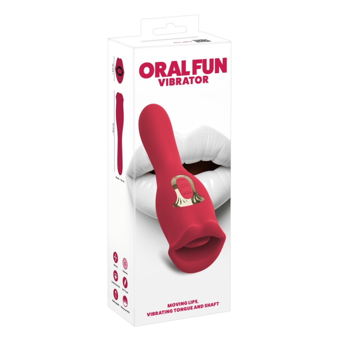 ORAL FUN - MOVING LIPS, VIBRATING TONGUE & SHAFT