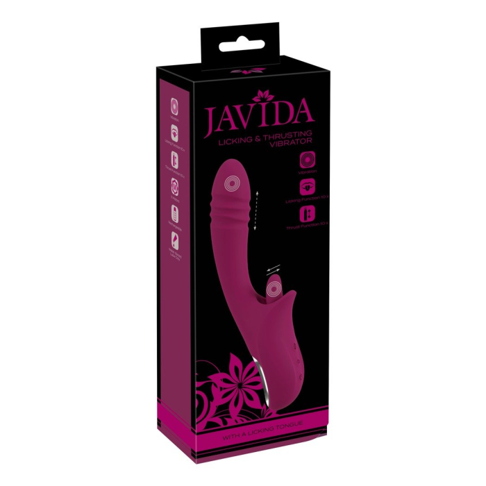 JAVIDA-Licking & Thrusting Vibrator