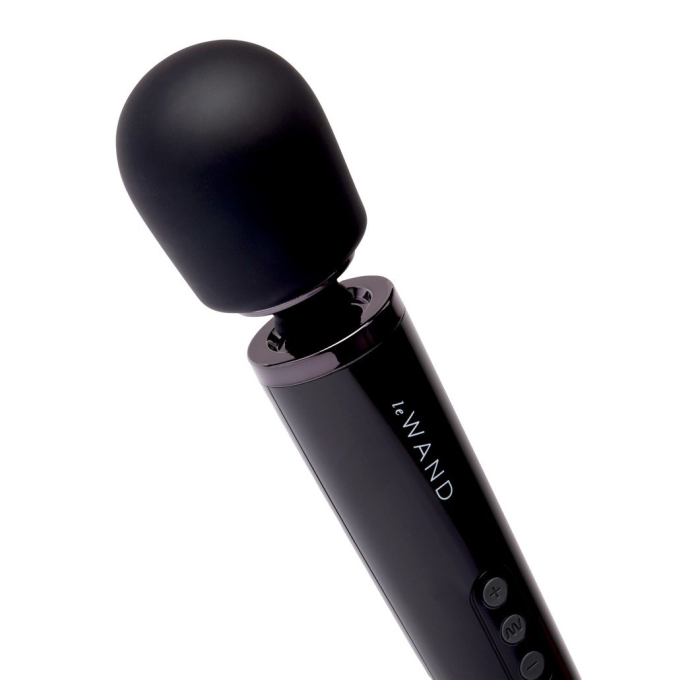 LE WAND Powerful Plug-In Vibrating Massager BLACK