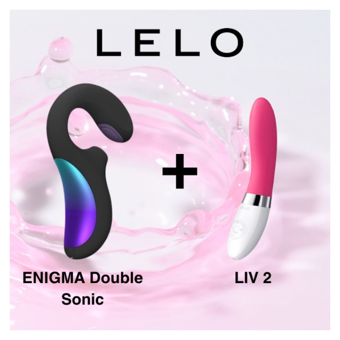 OFERTA LELO - LELO ENIGMA DOUBLE SONIC+LELO LIV2 DE REGALO