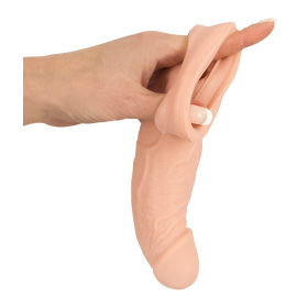 NATUR SKIN PENIS SLEEVE WITH EXTENSION