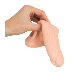 NATUR SKIN PENIS SLEEVE WITH EXTENSION