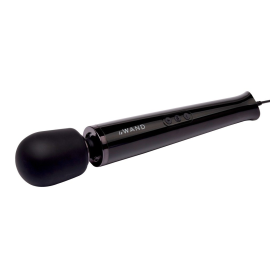 LE WAND Powerful Plug-In Vibrating Massager BLACK