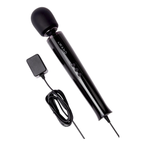 LE WAND Powerful Plug-In Vibrating Massager BLACK